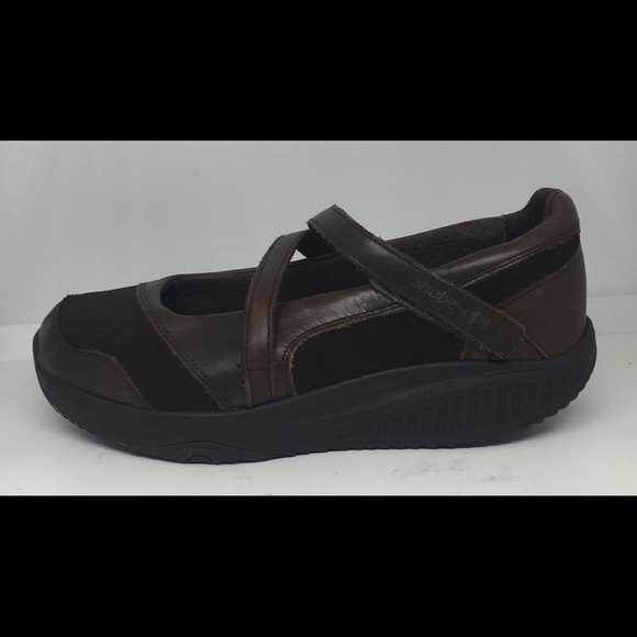 Skechers Womens Shape Ups Shoes Brown Size 8.5 - Picture 4 of 8